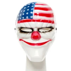 Men's Party Delights Men's<American Clown Mask