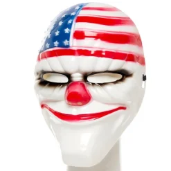 Men's Party Delights Men's<American Clown Mask