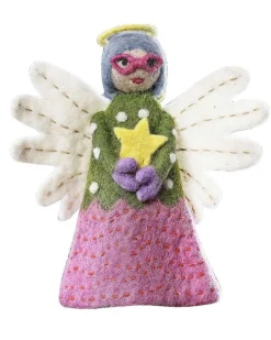 Party Delights Hanging Decorations<Angel Felt Tree Topper