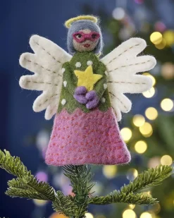Party Delights Hanging Decorations<Angel Felt Tree Topper