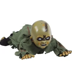Party Delights Props<Animated Crawling Baby Zombie - 75Cm