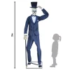 Party Delights Props<Animated Sharply Dressed Skeleton - 2M