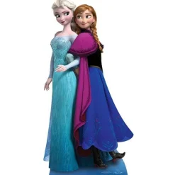 Anna & Elsa Frozen Cardboard Cutout - 162Cm X 78Cm<Party Delights Sale
