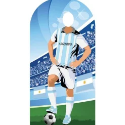 Argentina Football Stand-In Cardboard Photo Prop - 190Cm X 96Cm<Party Delights Best