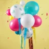 Balloon Chandelier With Printed Palm Balloons & Streamers<Party Delights