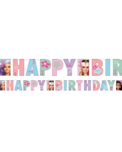 Barbie Sweet Life Letter Banner - 180Cm X 15Cm<Party Delights New