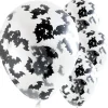 Party Delights Balloons<Bat Confetti Balloons - 12" Latex (4Pk)