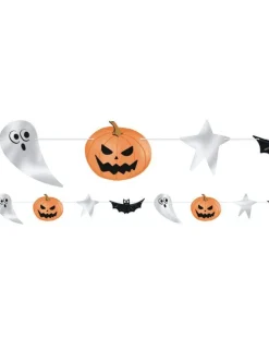 Party Delights Hanging Decorations<Bats & Boos Foil Garland