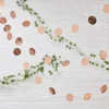 Beautiful Botanics Rose Gold Circle Garland - 5M<Party Delights