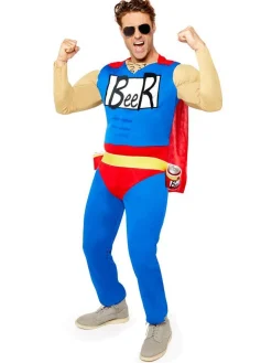 Party Delights Couples' Costumes<Beer Man - Adult Costume