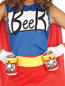 Party Delights Couples' Costumes<Beer Woman - Adult Costume