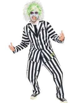 Men's Party Delights Men's<Beetlejuice - Adult Costume
