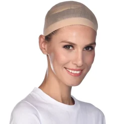 Beige Wig Cap<Party Delights Outlet