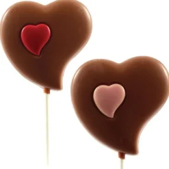 Belgian Chocolate Heart Lollipop<Party Delights Best