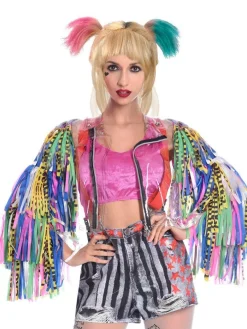 Women's Party Delights Women's<Birds Of Prey Jacket - Adult Costume