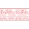 Birthday Princess Paper Banners - 1M (3Pk)<Party Delights Best