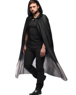 Women's Party Delights Women's<Black & Grey Cape - 170Cm
