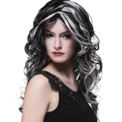 Women's Party Delights Women's<Black & Grey Gothic Wig