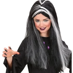 Black & White - Glow In The Dark Wig - Child<Party Delights Discount