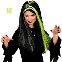 Black & White - Glow In The Dark Wig - Child<Party Delights Discount