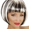Women's Party Delights Women's<Black & White Wig