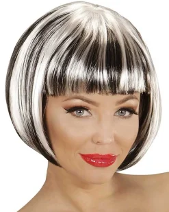 Women's Party Delights Women's<Black & White Wig