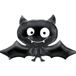 Party Delights Balloons<Black Bat Supershape Balloon - 24" X 41" Foil