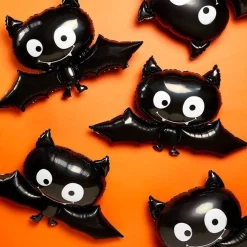 Party Delights Balloons<Black Bat Supershape Balloon - 24" X 41" Foil