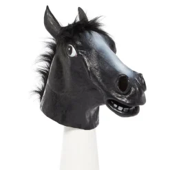 Black Beauty Horse Rubber Mask<Party Delights Hot