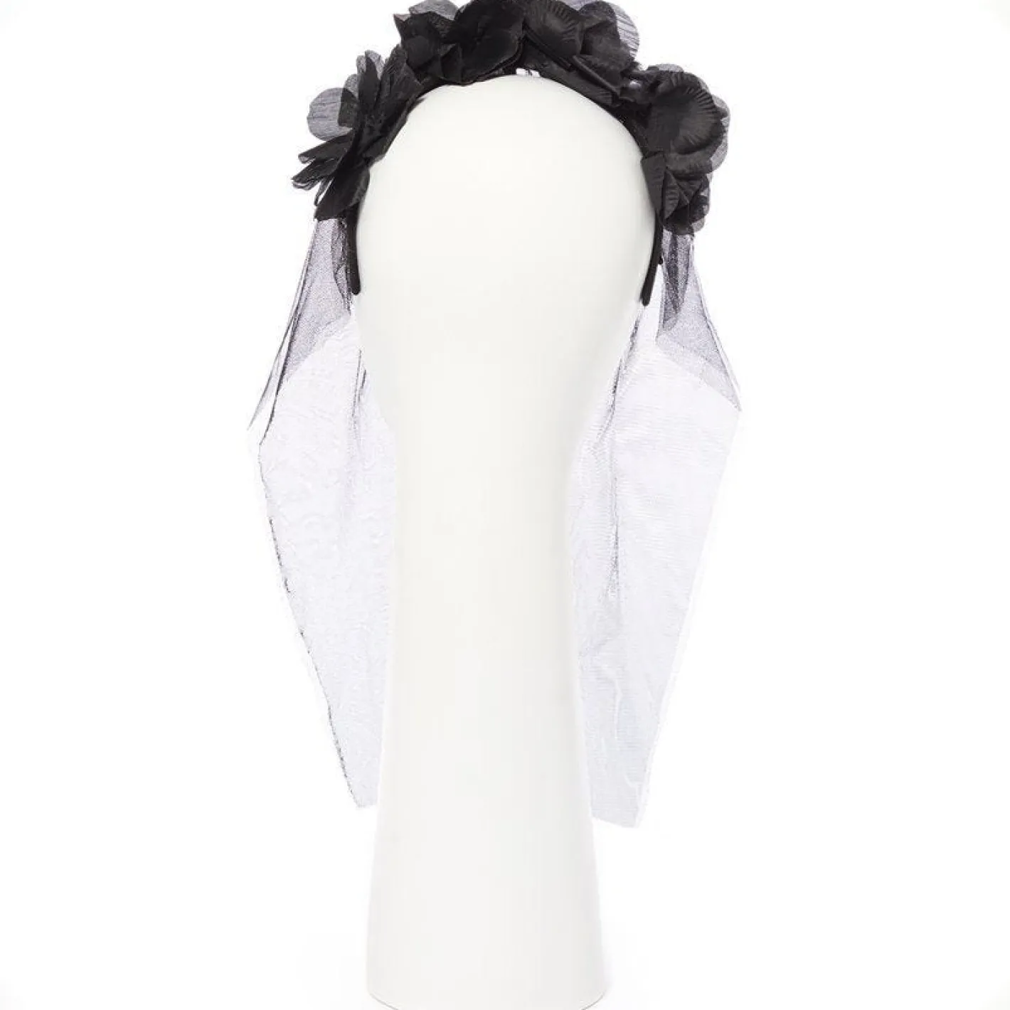 Black Bride Headband<Party Delights Online