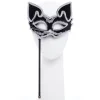 Black Cat Masquerade Mask On Stick<Party Delights Discount