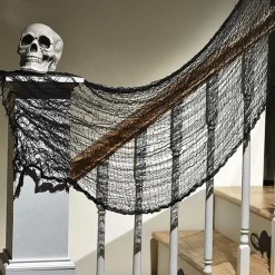 Party Delights Props<Black Creepy Cloth 1.5M