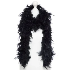 Black Feather Boa -180Cm<Party Delights Best
