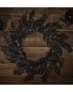 Party Delights Tableware<Black Foliage Placemats (4Pk)