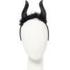 Women's Party Delights Women's<Black Glittery Horn Headband