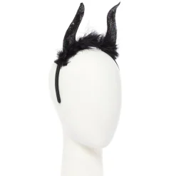 Women's Party Delights Women's<Black Glittery Horn Headband
