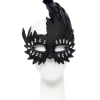 Black Layered Masquerade Mask<Party Delights Best