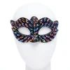 Black Masquerade Mask With Gems & Rhinestones<Party Delights Best