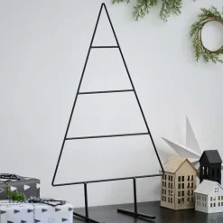 Party Delights Tableware<Black Metal Christmas Tree Alternative Decoration