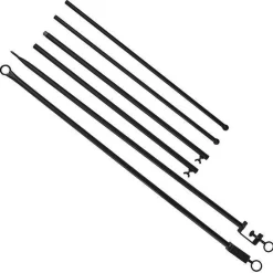 Party Delights Tableware<Black Metal Table Clamp - 2.4M X 88Cm