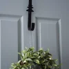 Party Delights Wreaths & Garlands<Black Metal Wreath Hanger - 29Cm