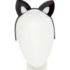 Kids' Party Delights Kids'<Black Sequin Cat Ears Headband
