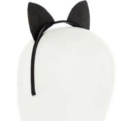 Kids' Party Delights Kids'<Black Sequin Cat Ears Headband