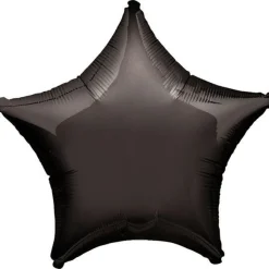 Party Delights Balloons<Black Star Balloon - 19" Foil - Unpackaged