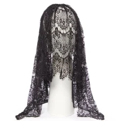 Women's Party Delights Women's<Black Veil Headpiece - 41Cm
