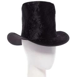 Black Victorian Top Hat - Child<Party Delights Clearance