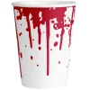 Party Delights Tableware<Bloody Drip Paper Cup - 250Ml (8Pk)