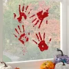 Party Delights Window & Door Decorations<Bloody Hand Window Stickers