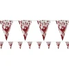 Party Delights Hanging Decorations<Bloody Paper Bunting - 3M