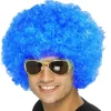 Blue Afro Wig<Party Delights Sale